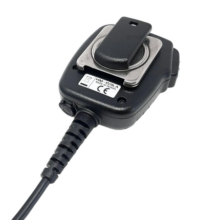Icom HM159LA Speaker Microphone with Earphone Jack And Rotary Clip