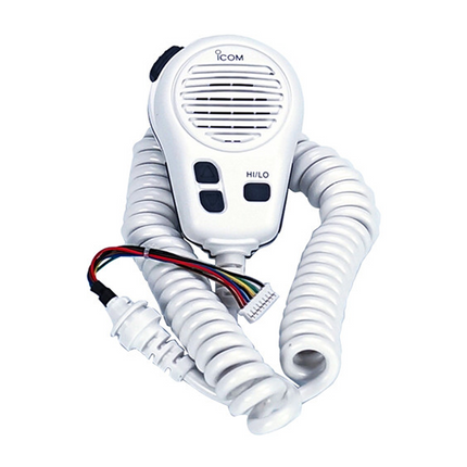 Icom HM196SW Waterproof Standard Hand Microphone (IPX7) - Super White