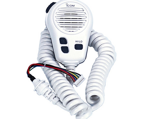 Icom HM196SW Waterproof Standard Hand Microphone (IPX7) - Super White