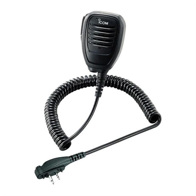 Icom HM222HLWP IP68 Waterproof Speaker Microphone - 2-Pin Screw Connector
