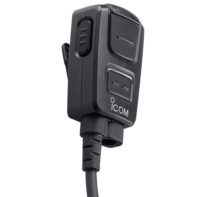 Icom HM238MC Tie-Clip Microphone with Dual PTT