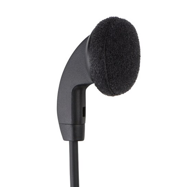 Motorola HMN9036A Earbud with Clip Microphone and PTT I HMN8435A