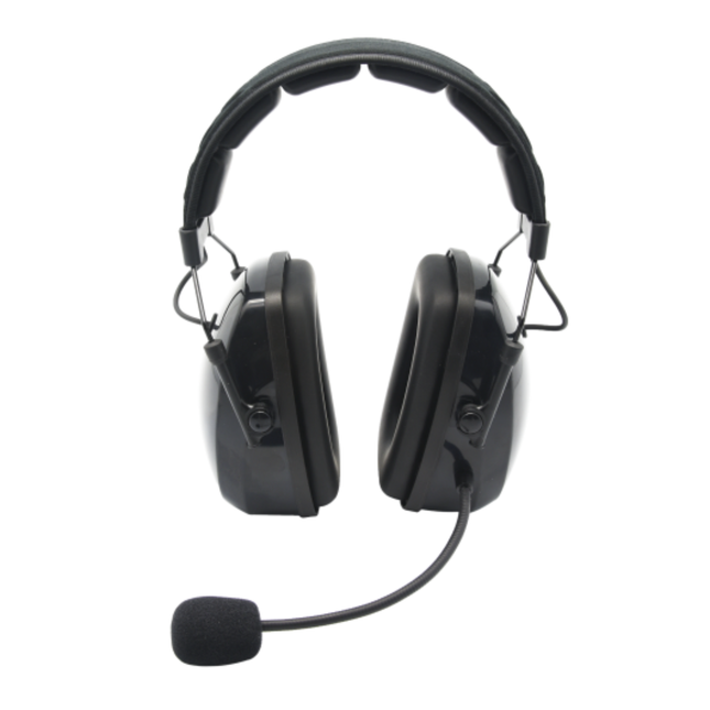 Atlantic Radio HS9-AR Lightweight Flex Padded Over-the-Head Dual Earmuff Headset