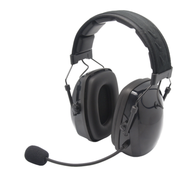 Atlantic Radio HS9-AR Lightweight Flex Padded Over-the-Head Dual Earmuff Headset