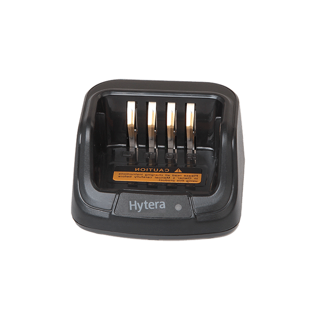 Hytera CH10A07 Single-Unit Desktop Charger | PD4, PD5, PD6, PD7, PD9