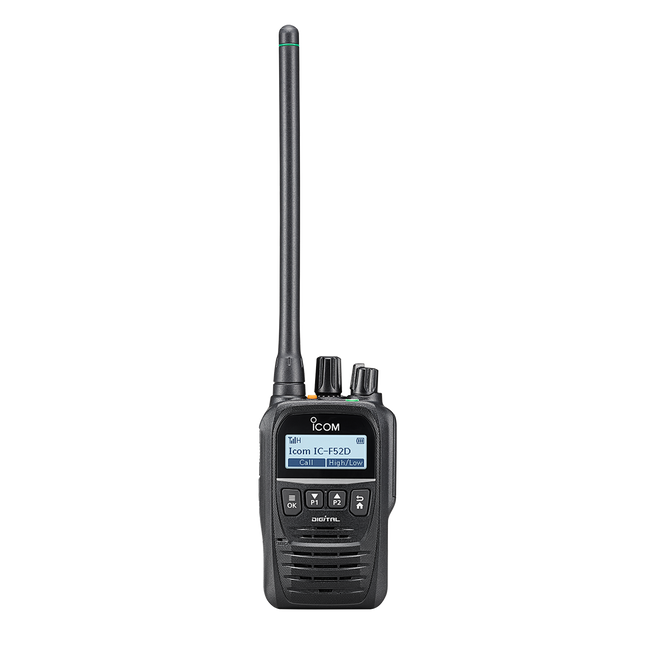 Icom F62D UHF Portable Two-Way Radio with Bluetooth