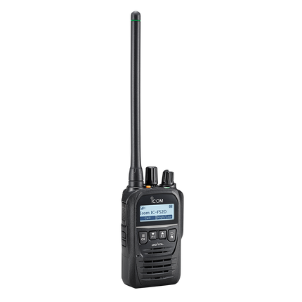 Icom F52DUL VHF Portable Two-Way Radio with Intrinsically Safe Rating