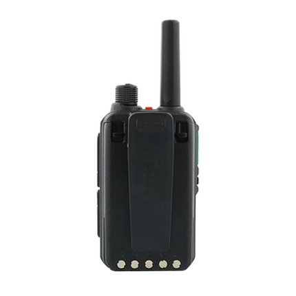 Back detail of the USB Type-C charging port and dual SIM card slot on the Icom IP510H.