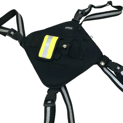 BK Technologies KAA0447 Chest Pack Harness for BKR-P Radios | Orange or Black