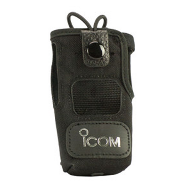 Icom LCF1000SS Leather Carrying Case with Swivel Belt Loop