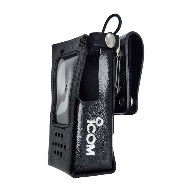 Icom LCF1035SW Premium Leather Swivel Carry Case