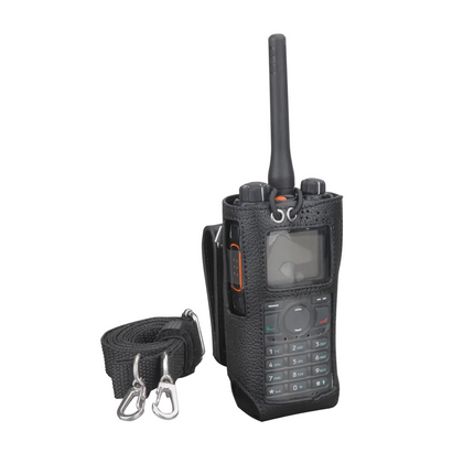 Hytera LCY012 Leather Carrying Case (Thin Battery) I EOL