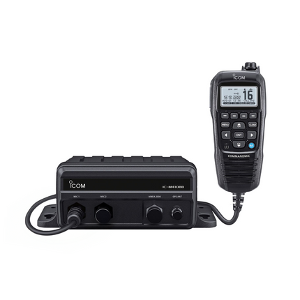 Icom M410BB Black Box Marine VHF Fixed Mount with CommandMic™