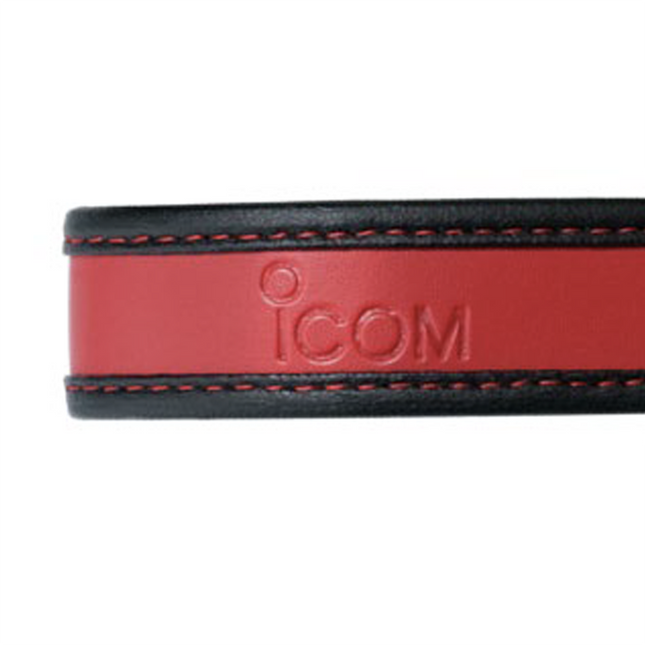 Icom MB-PS1 Premium Hand Strap - Red Synthetic Leather