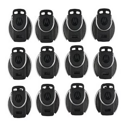 Motorola NNTN4990A Replacement Swivel Clip with D-Ring (12-Pack)