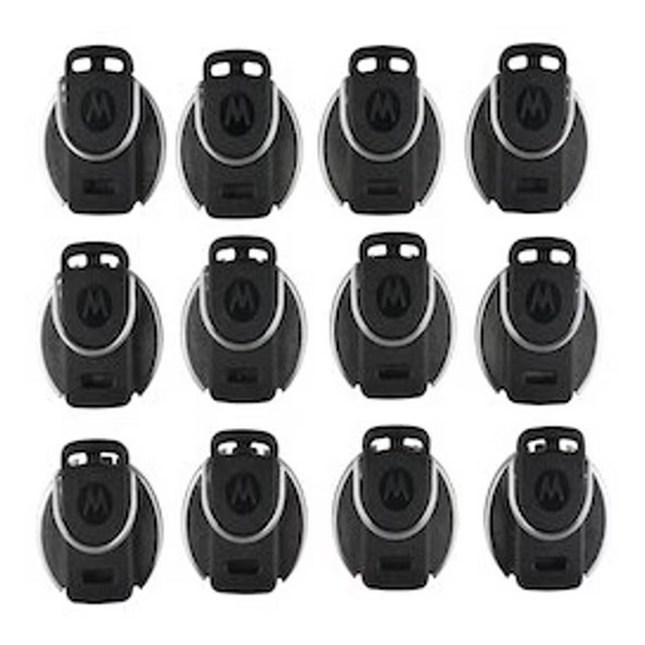 Motorola NNTN4990A Replacement Swivel Clip with D-Ring (12-Pack)