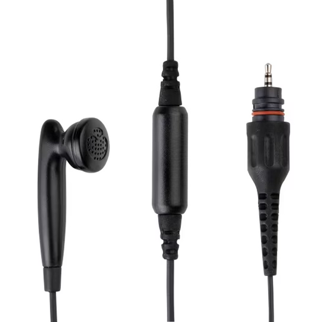 Motorola NNTN8294A 1-Wire Earbud with 29cm Cord, Black