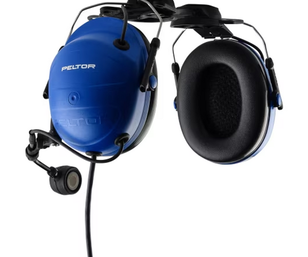 Motorola NNTN8379A Dual-Muff Hard Hat Mount Headset (CSA)