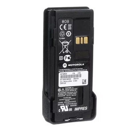 Motorola NNTN8560B Battery - UL-Rated Lithium-ion (2500mAh) - Intrinsically Safe