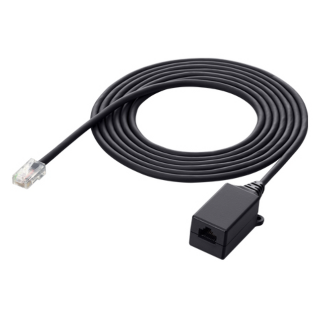 Front view of the Icom OPC440 16.4-foot (5m) RJ-45 microphone extension cable.