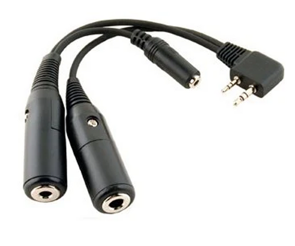 Icom OPC499 Radio Headset Adapter Cable IC-A6 A24 A22 A3 A14