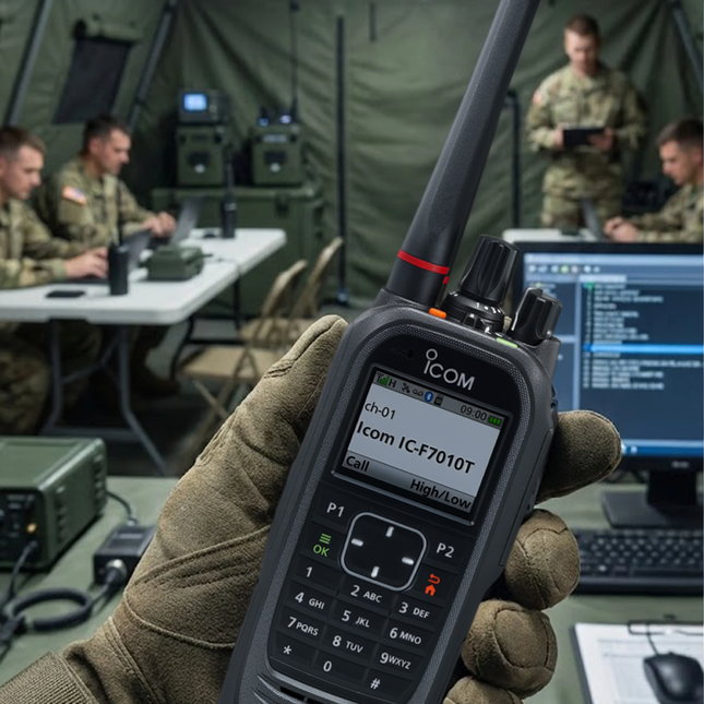 Icom ISL-P25FP Front Panel Programming Activation Key for F70X0 and F75X0 Series