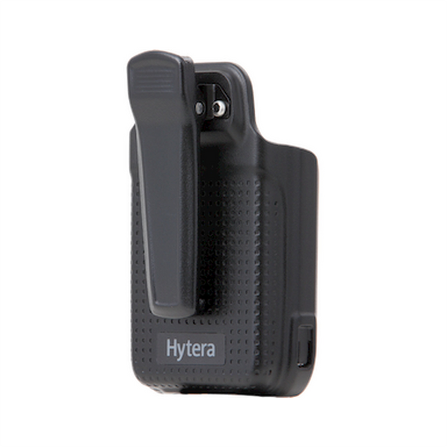 Hytera PCN005 Carrying Belt Clip for X1 series and Z1p ultra-thin portable radios front view.