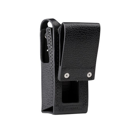 Motorola PMLN6096A Hard Leather Carry Case - 2.5" Swivel Belt Loop