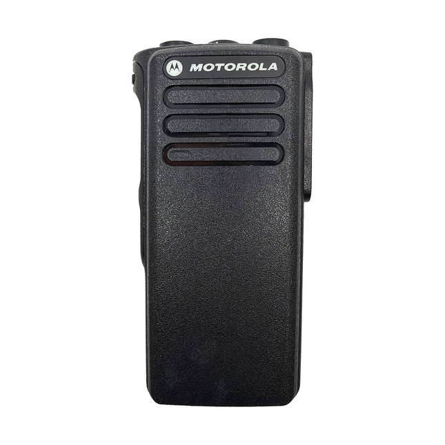 Front exterior view of the Motorola PMLN6111A Bluetooth non-keypad front cover housing kit.