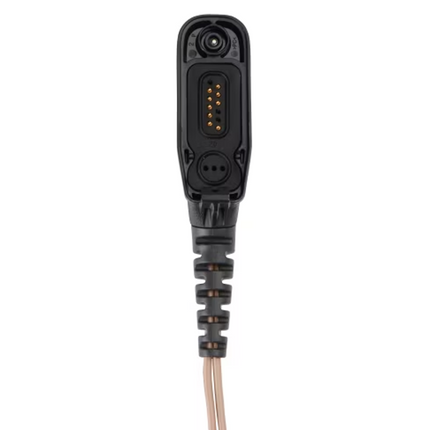 Close-up of the multi-pin connector on Motorola PMLN6130A.