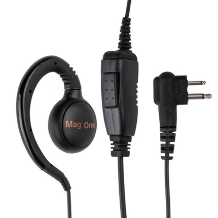 Motorola PMLN6532A Mag One Swivel Earpiece with In-Line Mic, PTT, and VOX