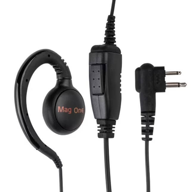Motorola PMLN6532A Mag One Swivel Earpiece with In-Line Mic, PTT, and VOX