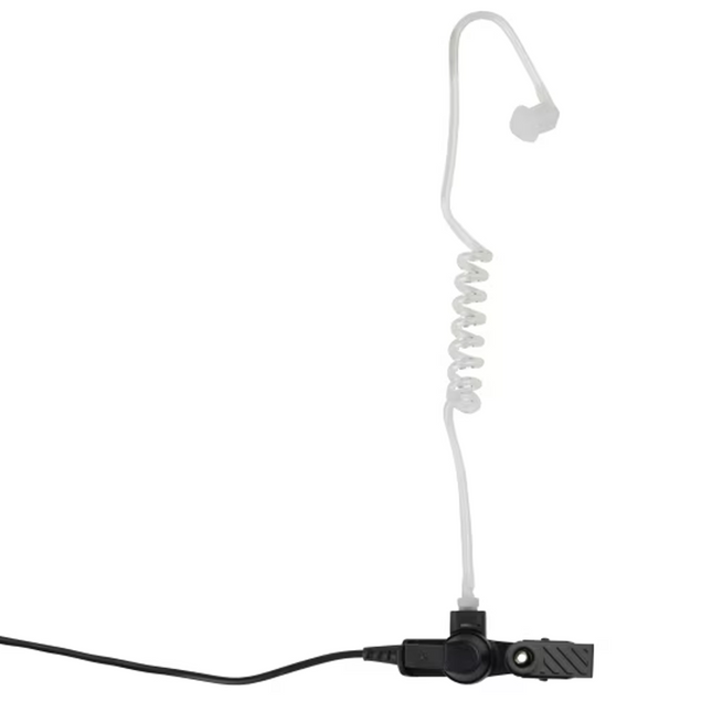 Motorola PMLN6754A IMPRES 3-Wire Surveillance Kit - Black, with Acoustic Tube