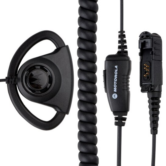 Motorola PMLN6757A D-Style Earpiece with in-line PTT/mic