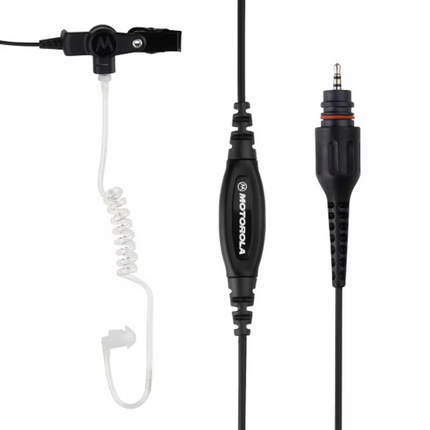 Motorola PMLN7052A 1-Wire Surveillance Kit with In-Line Microphone