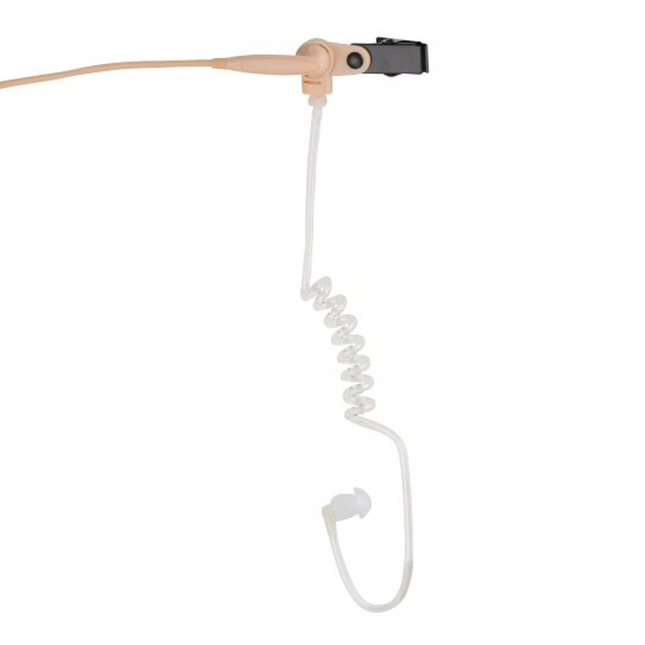 Motorola PMLN7270A 2-Wire Earpiece Surveillance Kit - Beige Acoustic Tube