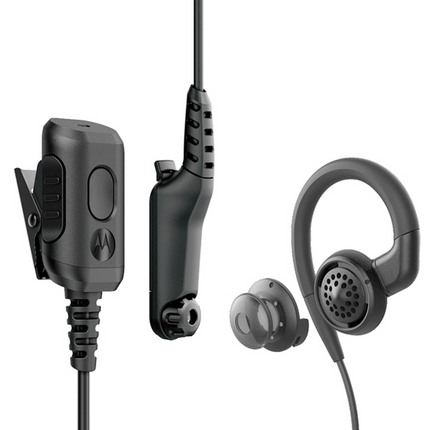 Motorola PMLN8295A 2-Wire IMPRES Swivel Earpiece - Loud Audio, PTT, Eartip