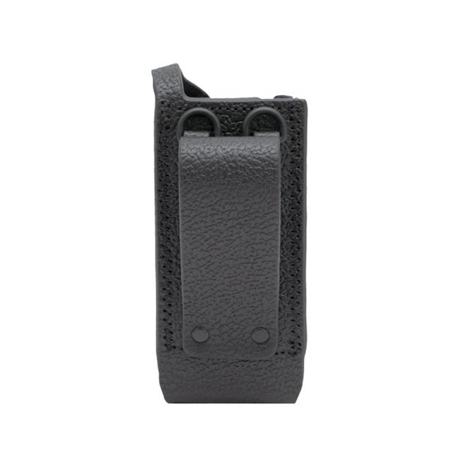 Motorola PMLN8302A Hard Leather Carry Case with 3" Swivel Belt Loop (Non-Display)