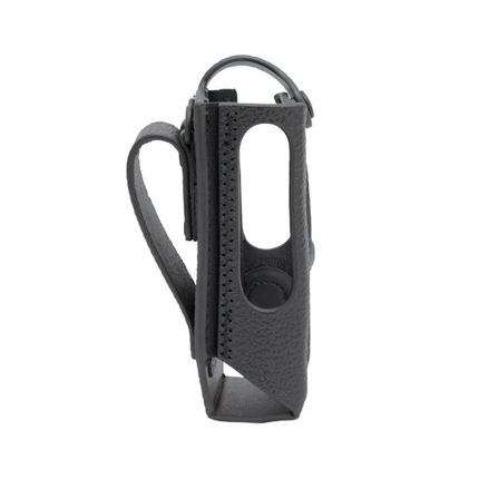 Motorola PMLN8302A Hard Leather Carry Case with 3" Swivel Belt Loop (Non-Display)