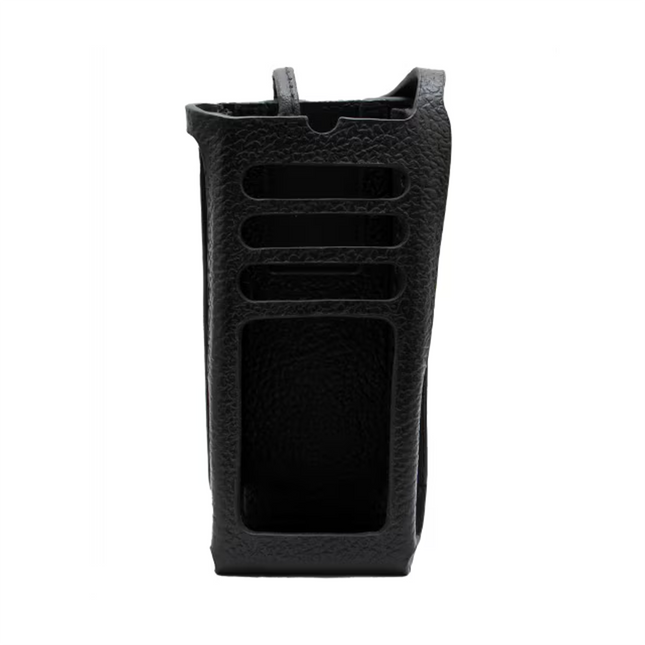 Motorola PMLN8662A Hard Leather Carry Case with 3.0 Inch Swivel Belt Loop