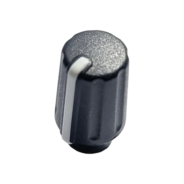 Side profile perspective of the genuine Motorola PMLN8680A repair dial demonstrating the factory height specification.