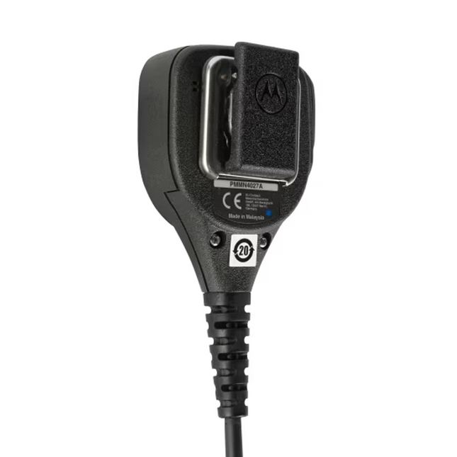 Motorola PMMN4027A Remote Speaker Microphone - IP57, Small Waris