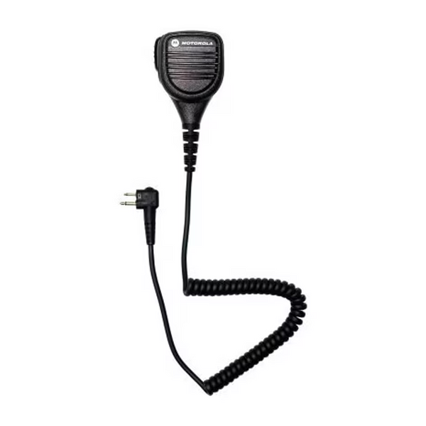 Motorola PMMN4029A Remote Speaker Microphone - IP57 Rating, Coiled Cor