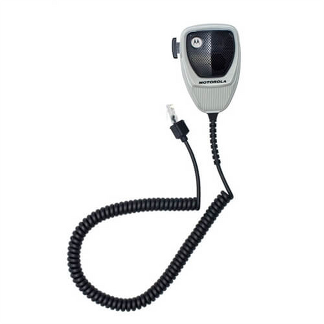 Motorola PMMN4091A Heavy-Duty Palm Microphone - With 10.5ft Coil Cord