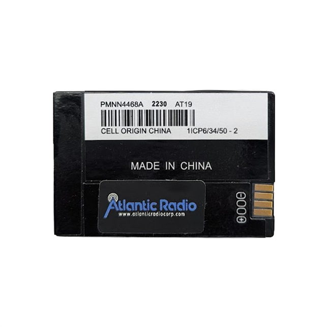 Atlantic Radio PMNN4468 High-Capacity Li-Ion Battery - 2300mAh for Motorola SL Series