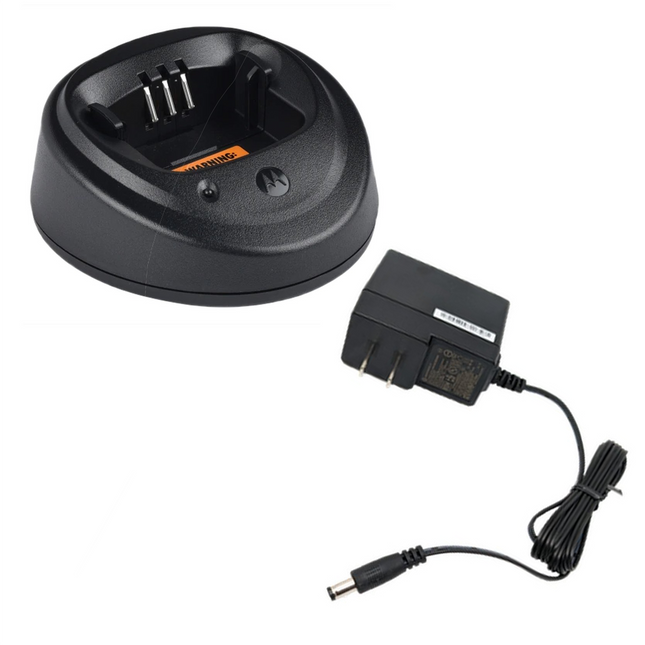 Motorola PMPN4173B / WPLN4137C Single-Unit Desktop Charger Series for CP200d & R2
