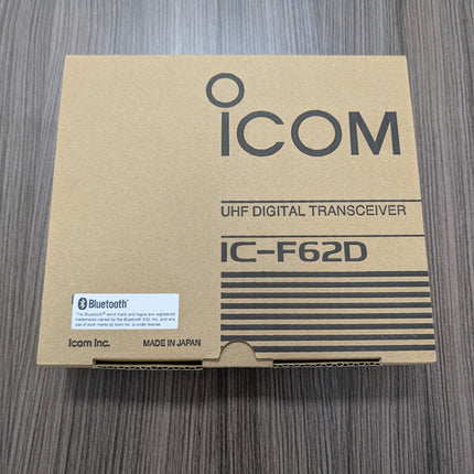 Icom F62D UHF Portable Two-Way Radio with Bluetooth | Open Box