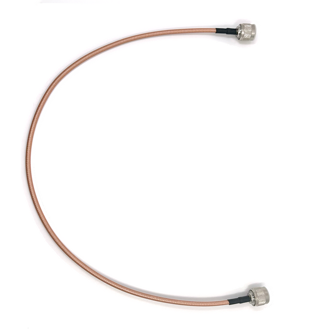 Atlantic Radio RG400-NMALE Jumper Cable for Repeaters & Duplexers