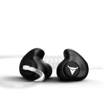 Motorola RTL-RDO-ISO-BLK KIT PKG-1 Custom Moldable Surveillance Isolation Earpiece Adapter Plus Surveillance Style Earpiece