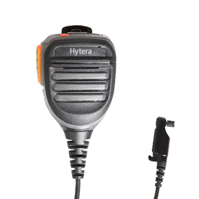 Hytera SM26N2-P Speaker Microphone with Emergency Button, 2.5mm Jack